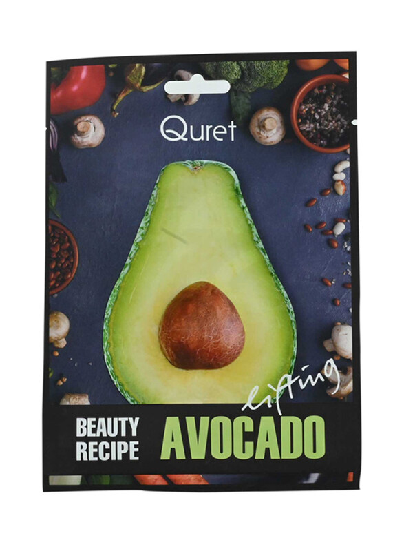 

Quret Beauty Recipe Mask Avocado Lifting, 1 Mask