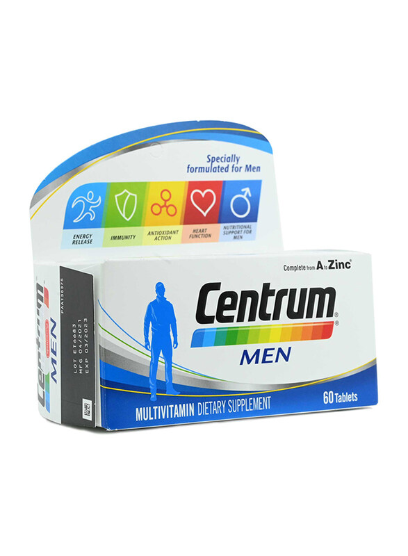 

Centrum Men Multivitamin Dietary Supplement, 60 Tablets