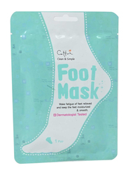 Cettua Clean & Simple Foot Mask, 1 Piece