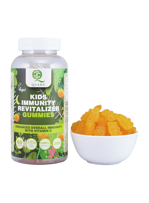 Qaadu Kids Immunity, 60 Gummies