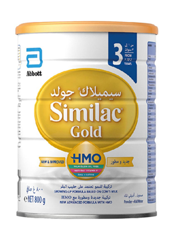 Similac Gold 3 HMO Follow-On Formula Milk, 300g/400g