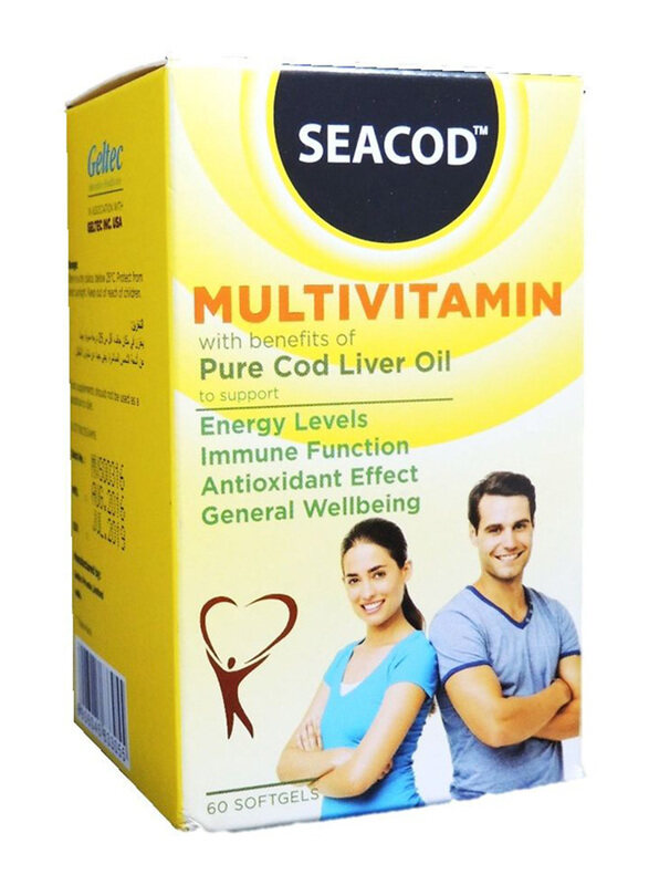 

Seacod Multivitamins, 60 Capsules