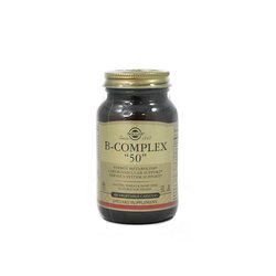 Solgar B Complex 50 Dietary Supplements, 100 Veg Capsules