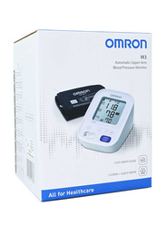 Omron M3 Upper Arm Blood Pressure Monitor, White