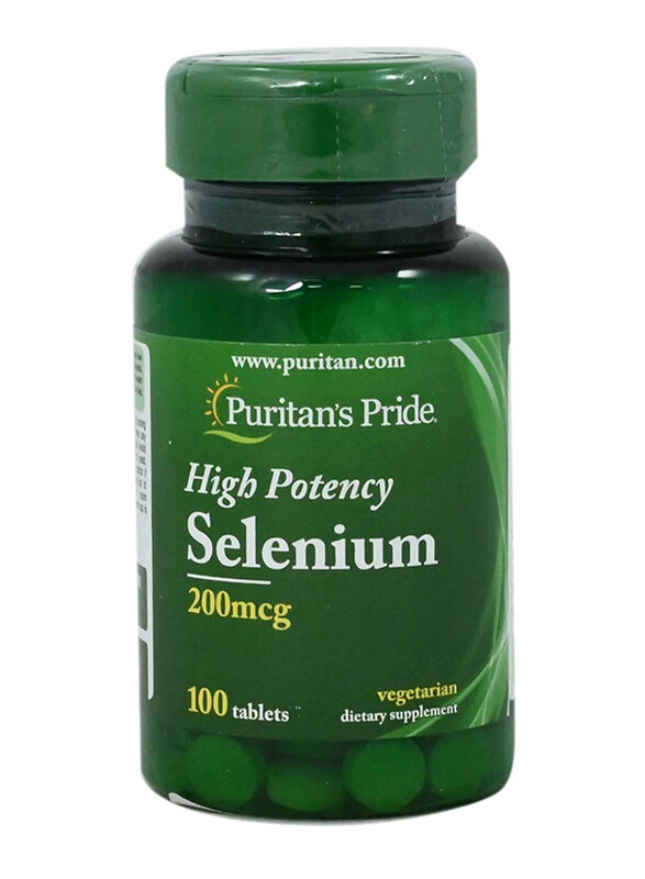 

Puritans Pride Absorb Selenium, 200mg, 100 Tablets