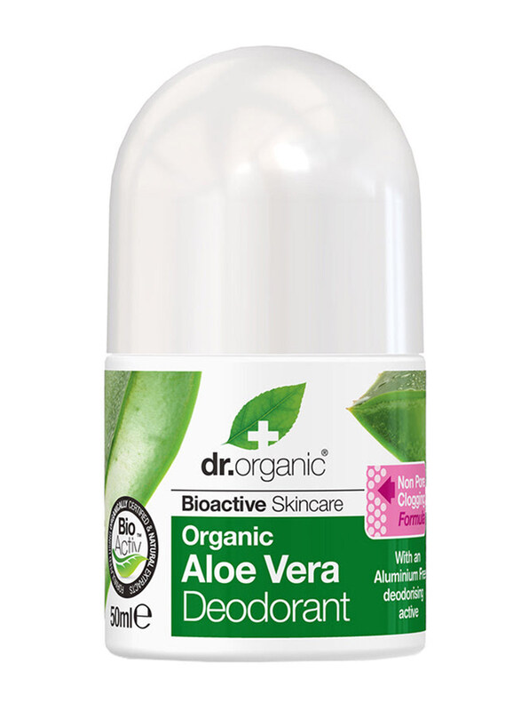 

Dr. Organic Aloe Vera Deodorant, 50ml