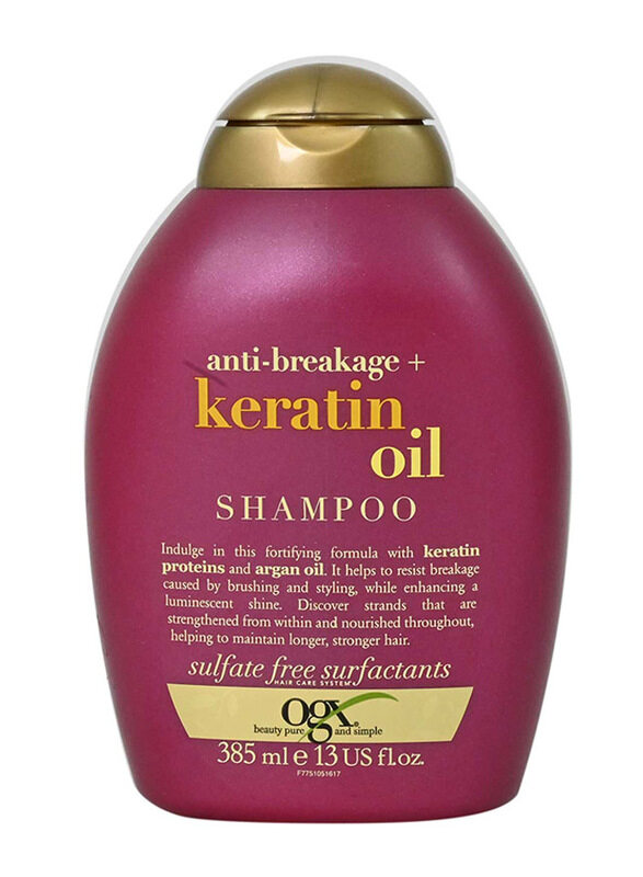 

Ogx Anti-Breakage + Keratin Oil Shampoo, 385ml