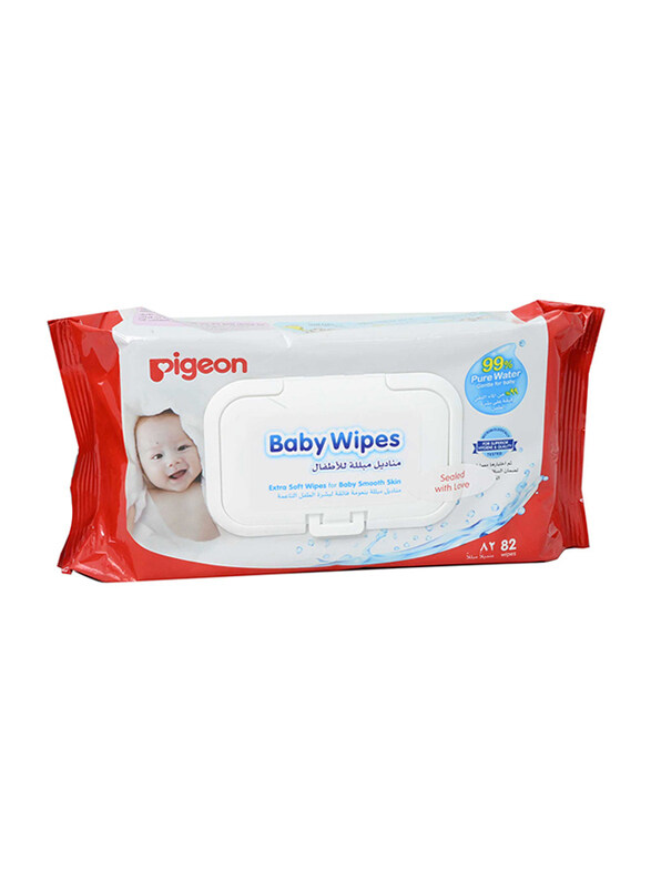 

Pigeon 82-Sheets Baby Wipe with Lid