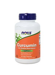 Now Curcumin Herbal Supplements, 60 Capsules