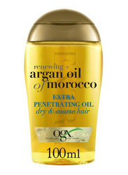 Ogx Moroccan Argan Extra Penetrating Oil for Dry and Coarse Hair, 100ml