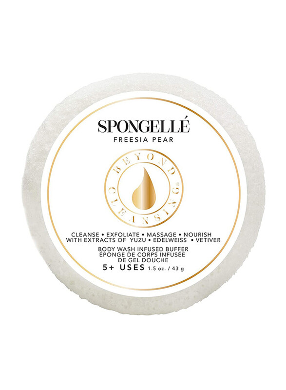 

Spongelle Spongette Freesia Pear 5+ Washes Sponge, 43gm