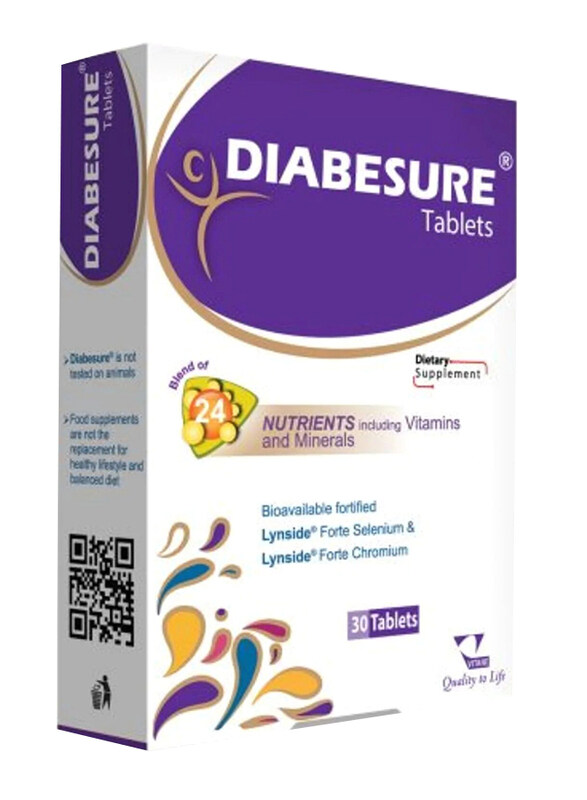 

Vitane Diabesure Dietary Supplement, 30 Tablets