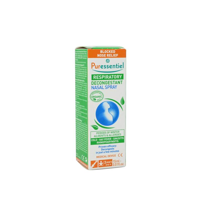 Puressentiel Respiratory Hypertonic Nasal Spray, 15ml