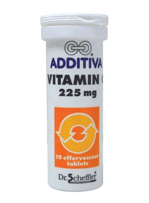 

Additiva Vitamin C 225mg Effervescent, 10 Tablets