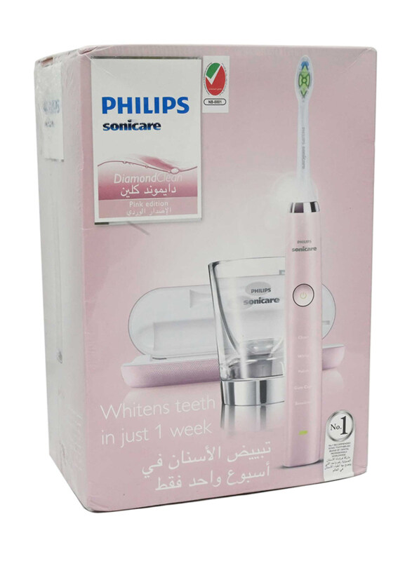 

Philips Sonicare Diamond Clean Electric Toothbrushe, Pink/White, 1 Piece