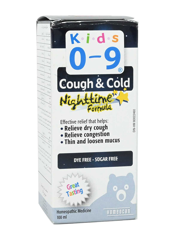 Kids 0 To 9 Cough & Cold Night Syrup, 100ml