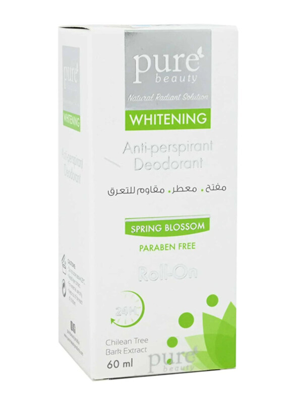 

Pure Beauty Spring Blossom White Antiperspirant Roll-On, 60ml