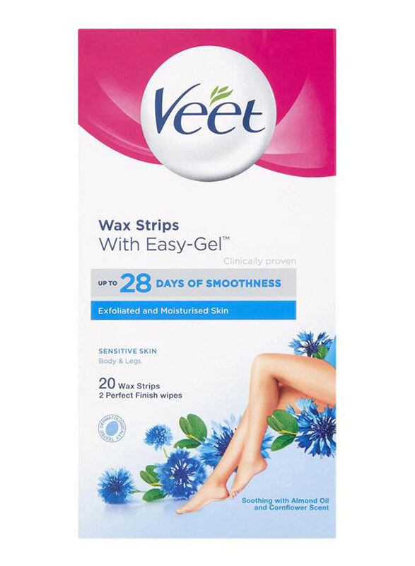 

Veet Coldvax Strips for Sensitive Skin, 20 Strips