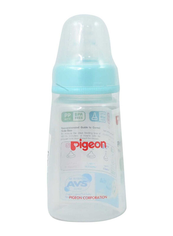 

Pigeon Plastic Feed Bottle, 120ml, Clear