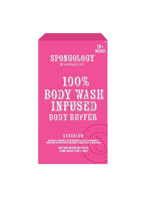 

Spongelle Spongology Body Buffer Geranium 20+ Washes, 113gm