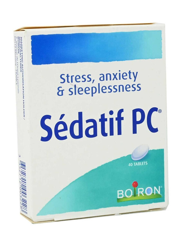 

Sedatif PC for Stress, Anxiety and Sleeplessness, 40 Tablets