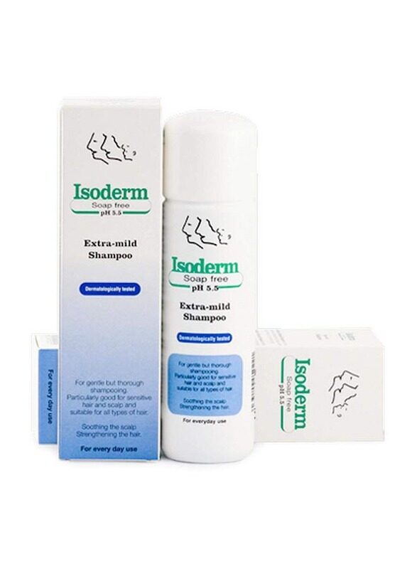 

Isoderm Extra Mild Shampoo for All Hair Types, 250ml