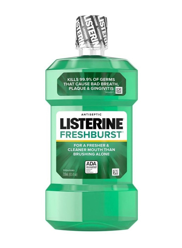 Listerine Fresh burst Antiseptic Mouthwash, 250ml