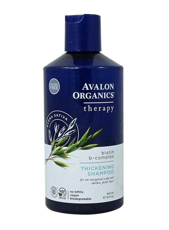 

Avalon Organics Biotin B Complex Shampoo for All Hair Types, 414ml