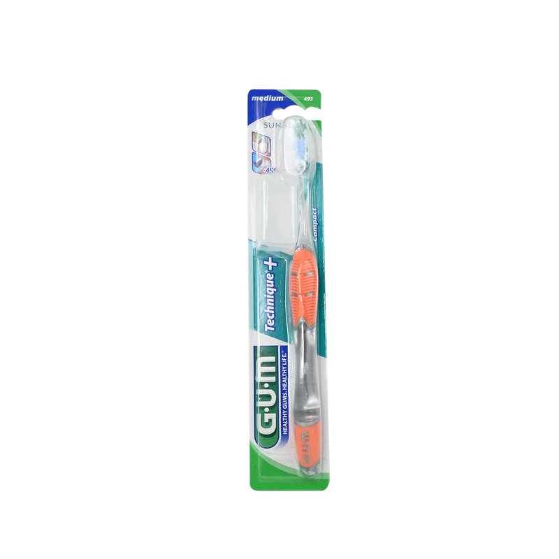 Butler Gum Technique C 493 Tooth Brush, Medium