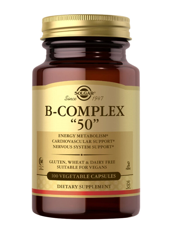 

Solgar B Complex 50 Vegetable Capsules, 50 Capsules