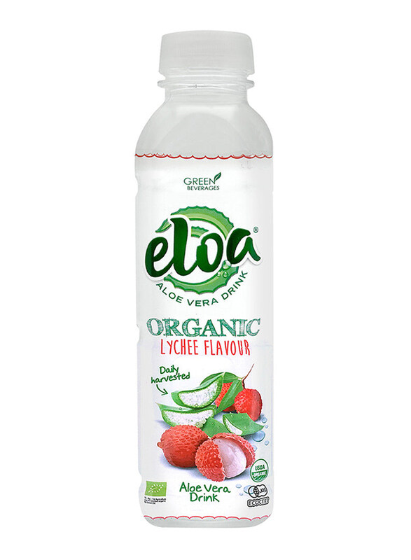 

Eloa Organic Aloe Vera Lychee Drink, 500ml