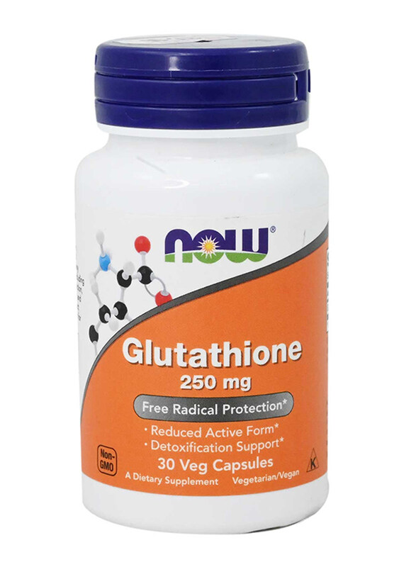 

Now Glutathione Dietary Supplement, 250mg, 30 Veg Capsules