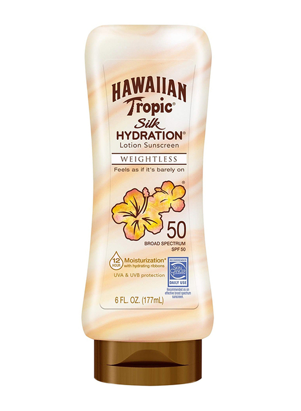 Hawaiian Tropic Silk Hydration Spf30 Weightless Lotion, 177ml