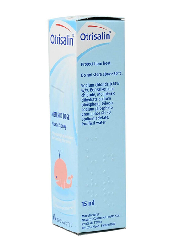 

Otrisalin Metered Dose Nasal Spry, 15ml