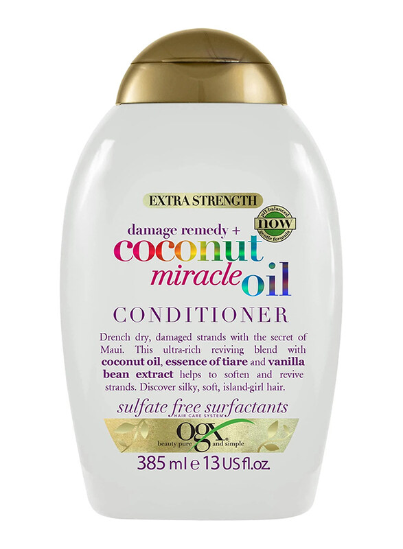 

Ogx Exta Strength Remedy+ Coconut Miracle Oil Conditioner, 385ml