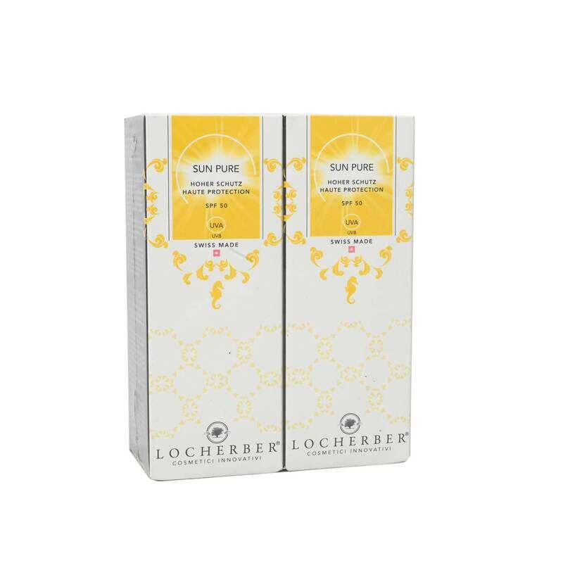 

Locherber SPF 50 Sun Pure with Gift Bag, 2 Pieces x 75ml
