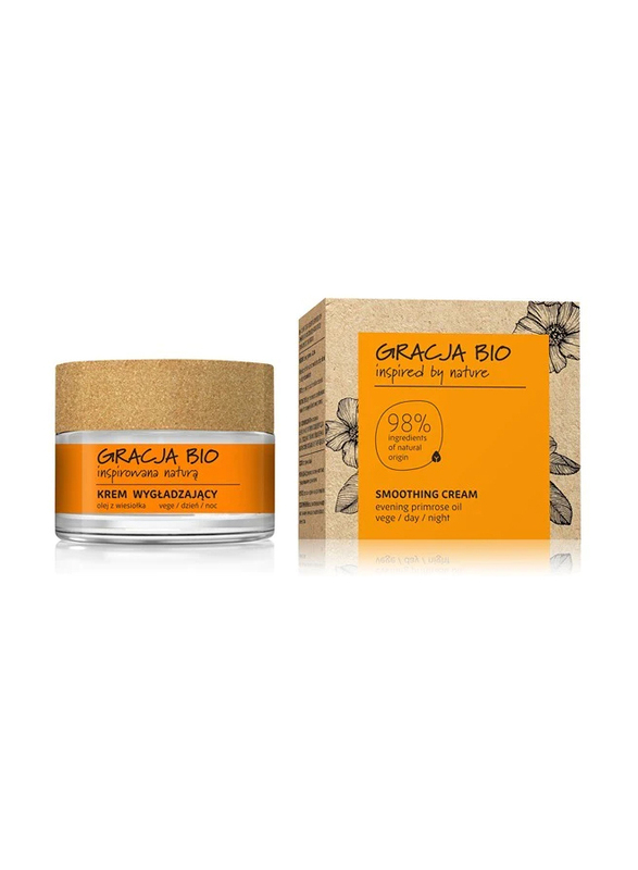 Gracja Bio Smoothing Face Cream Evening Primrose Oil, 50ml