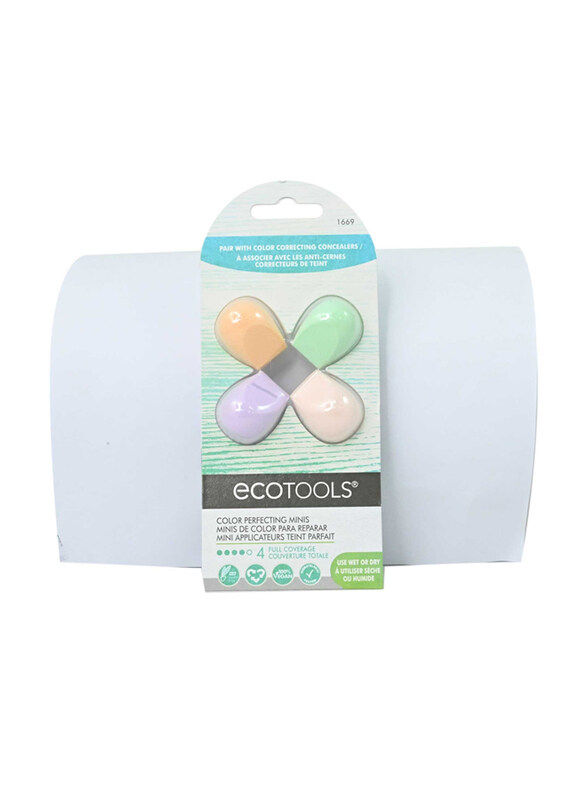 

Ecotools Color Perfecting Mini Sponges, 4 Pieces, Multicolour