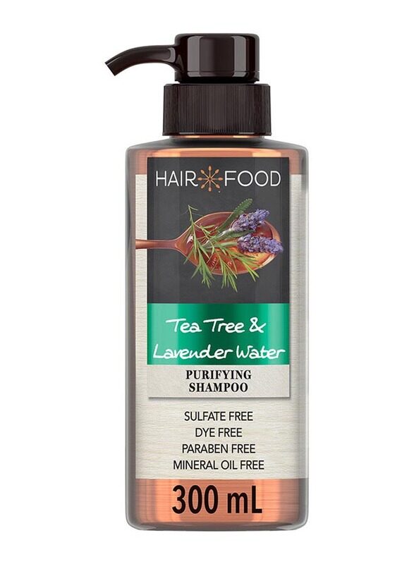 

Hair Food Tea Tree & Lavender Hair Shampoo for All Hair Types, 300ml