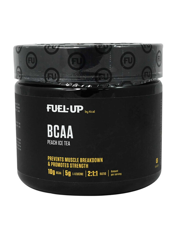 

Fuel Up BCAA Ice Tea Powder, 325gm, Peach