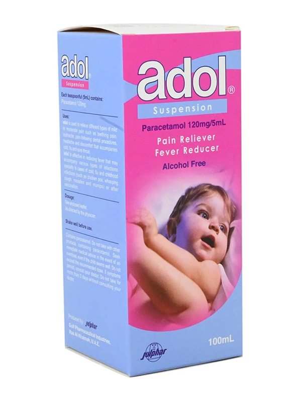 Adol Suspension, 120mg, 5ml