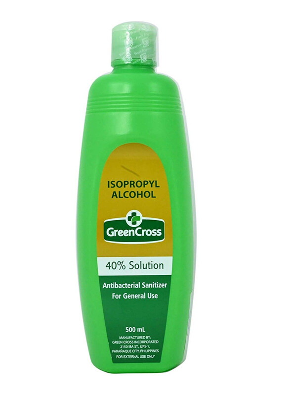 

Green Cross Isopropyl Alcohol 40%, 500ml
