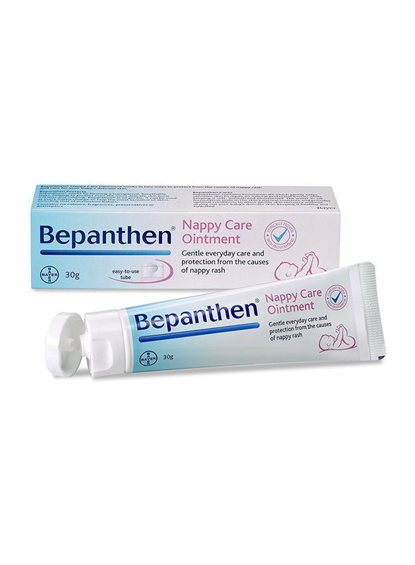 Bepanthen 30gm Nappy Care Ointment for Kids, 1-2 Years, White