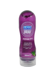 Durex Play Massage 2 in 1 Lubricant Gel, 200ml