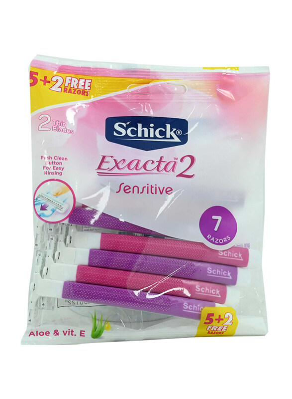 

Schick Exacta2 Sensitive Women Razor, 7 Pieces