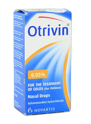 Otrivin 0.05% Nasal Drops Child, 10ml