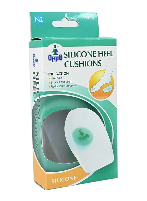 

Oppo Silicone Heel Cushions, N2, 5454, White