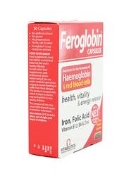 Vitabiotics Feroglobin, 30 Capsules