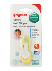 Pigeon Baby Safety Nail Clippers, Yellow/White
