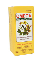 Omega Pain Killer Liniment, 120ml